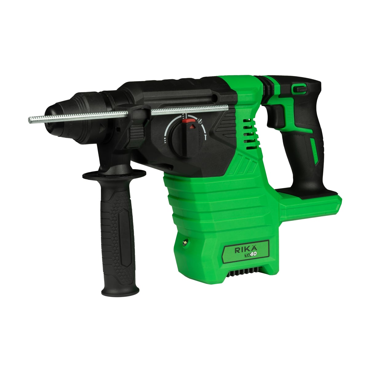 Rikä RK40 40V Cordless SDS-Plus Rotary Hammer Drill | 2.4 J Impact Energy | Brushless Motor | Body Only